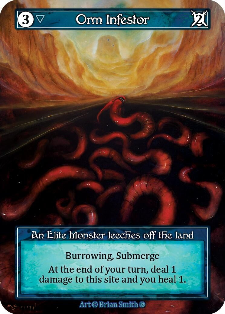 Image for Orm Infestor (Foil) (Gothic) - Sorcery: Contested Realm