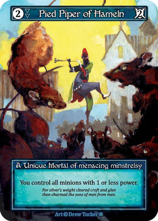Image for Pied Piper of Hameln (Foil) (Gothic) - Sorcery: Contested Realm