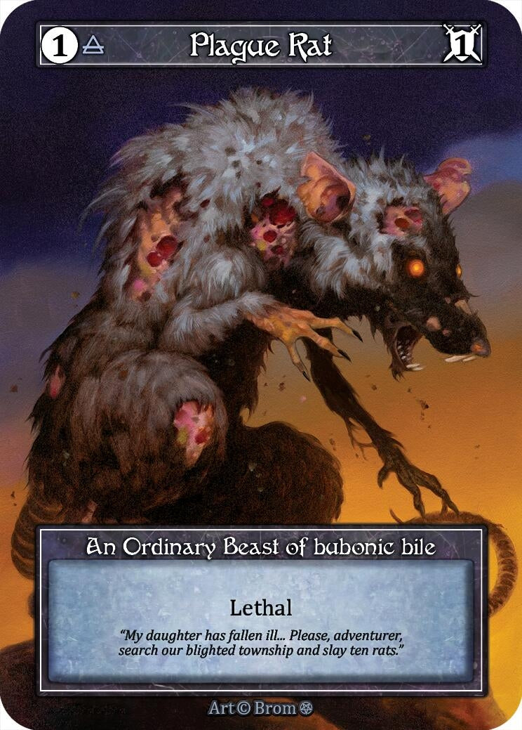 Image for Plague Rat (Foil) (Gothic) - Sorcery: Contested Realm