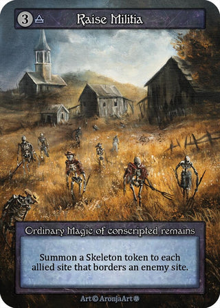 Image for Raise Militia (Gothic) - Sorcery: Contested Realm