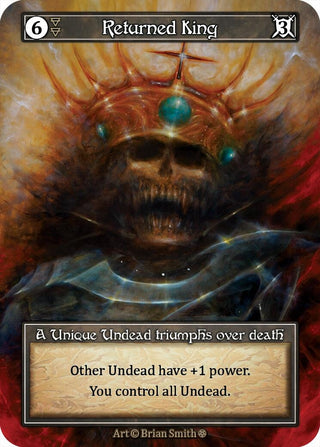 Image for Returned King (Foil) (Gothic) - Sorcery: Contested Realm