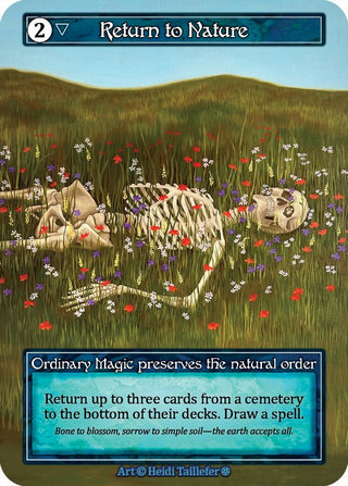 Image for Return to Nature (Foil) (Gothic) - Sorcery: Contested Realm