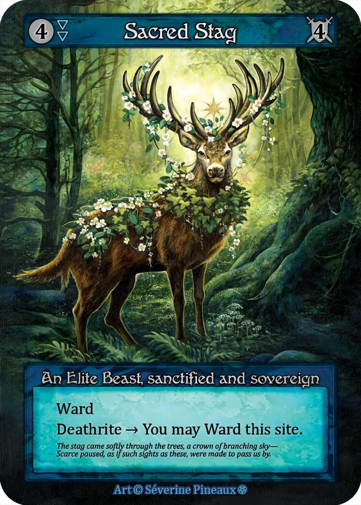 Image for Sacred Stag (Gothic) - Sorcery: Contested Realm