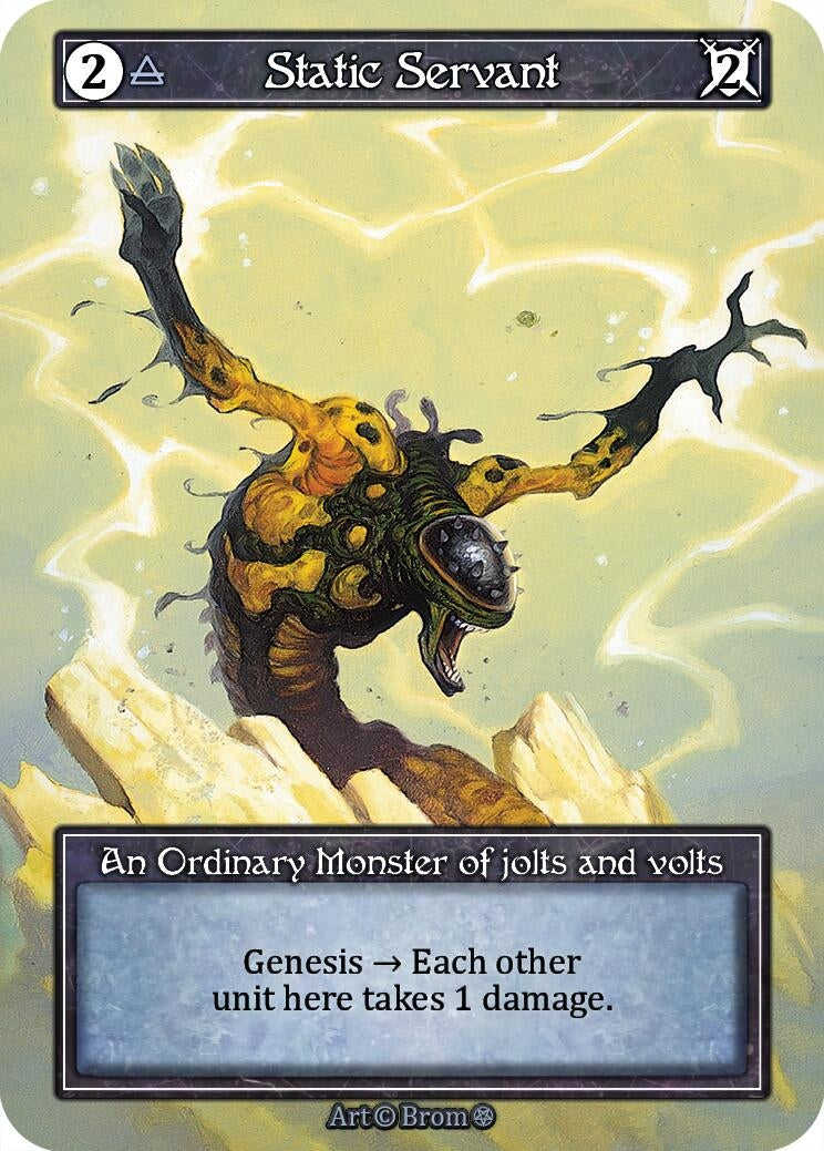 Image for Static Servant (Foil) (Gothic) - Sorcery: Contested Realm