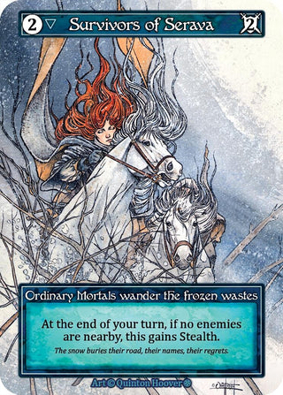 Image for Survivors of Serava (Foil) (Gothic) - Sorcery: Contested Realm