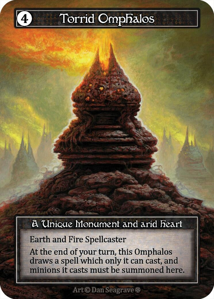 Image for Torrid Omphalos (Foil) (Gothic) - Sorcery: Contested Realm