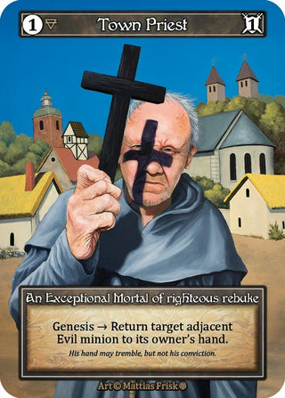 Image for Town Priest (Foil) (Gothic) - Sorcery: Contested Realm