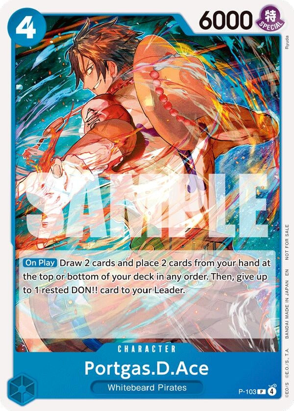 Image for Portgas.D.Ace (Store Tournament 2025 Vol. 4) (P-103) (One Piece Promotion Cards) - One Piece Card Game