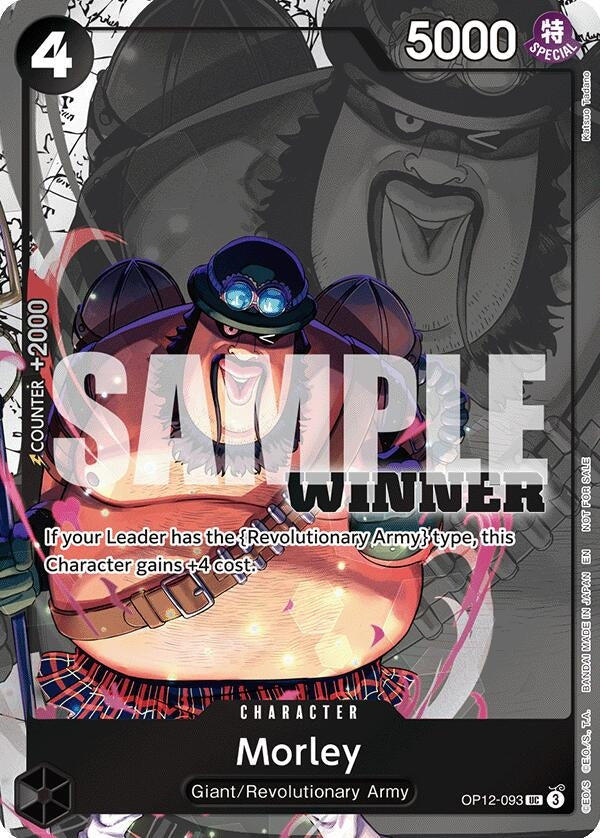 Image for Morley (Winner Pack 2026 Vol. 1) (OP12-093) (One Piece Promotion Cards) - One Piece Card Game