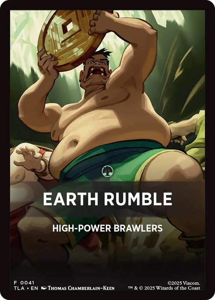 Image for Earth Rumble Theme Card (41) (Avatar: The Last Airbender) - Magic: The Gathering