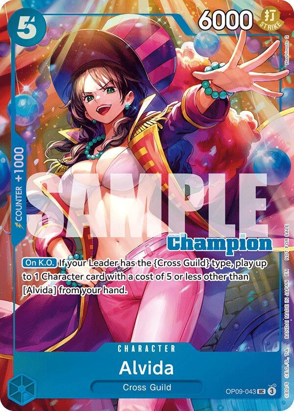 Image for Alvida (CS 25-26 Winner Card Set 2) (OP09-043) (One Piece Promotion Cards) - One Piece Card Game