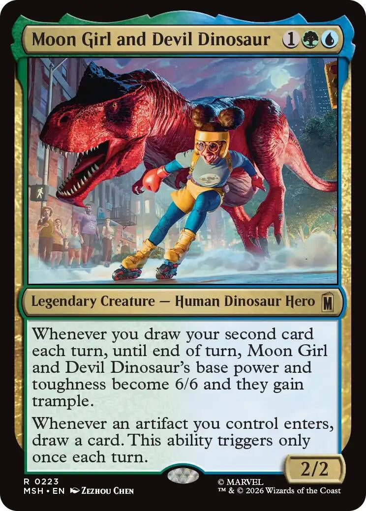 Image for Moon Girl and Devil Dinosaur (223) (Marvel Super Heroes) - Magic: The Gathering