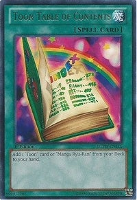 Toon Table of Contents (116) (LC03) - YuGiOh Single