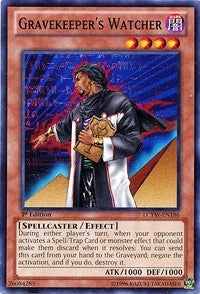 Gravekeeper’s Watcher (186) (LC03) - YuGiOh Single