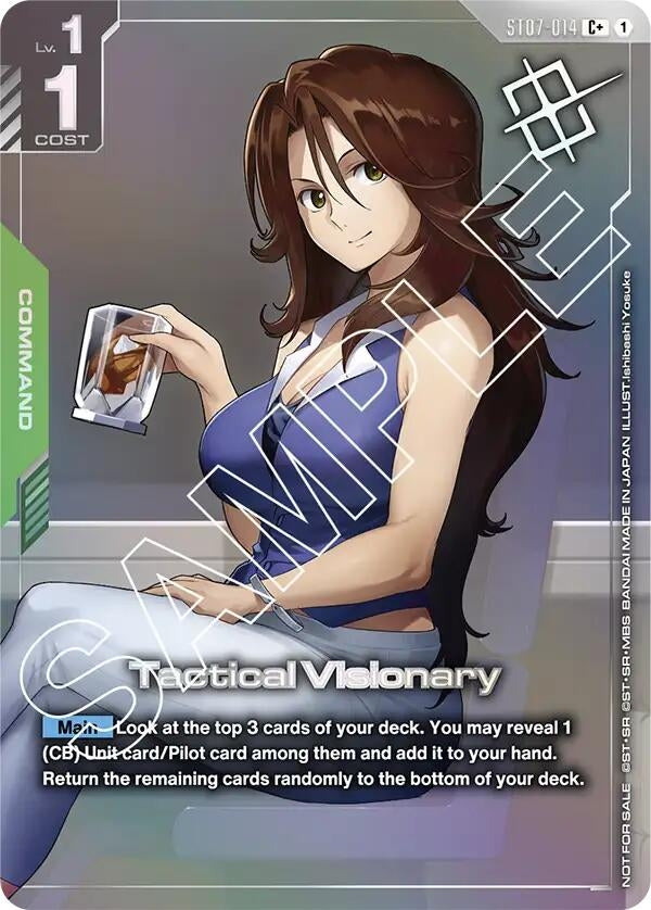 Image for Tactical Visionary (Store Tournament Winner Pack 03) (ST07-014) (Gundam Promotional Cards) - Gundam Card Game