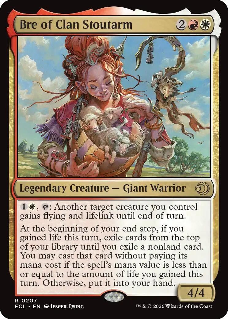 Image for Bre of Clan Stoutarm (207) (Lorwyn Eclipsed) - Magic: The Gathering