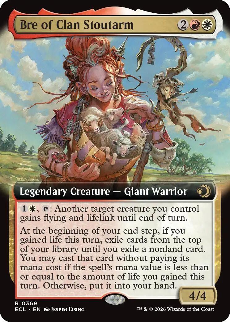 Image for Bre of Clan Stoutarm (Extended Art) (369) (Lorwyn Eclipsed) - Magic: The Gathering