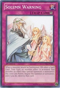 Solemn Warning (301) (LC03) - YuGiOh Single