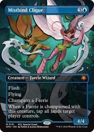 Image for Mistbind Clique (Borderless) (131) (Special Guests) - Magic: The Gathering