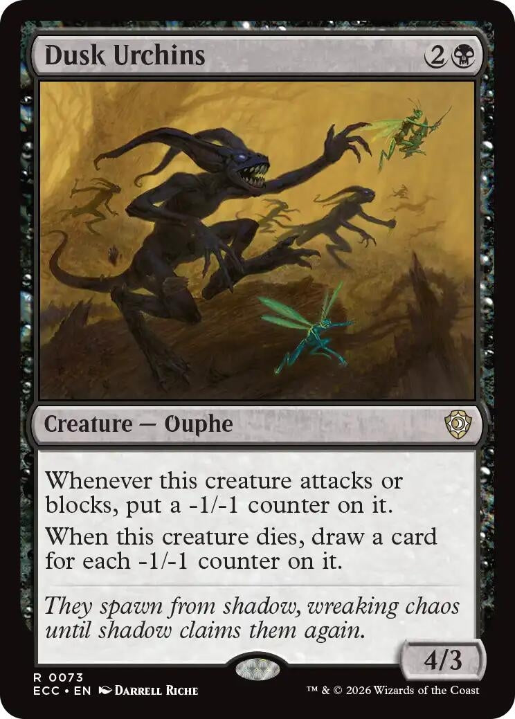 Image for Dusk Urchins (73) (Lorwyn Eclipsed) - Magic: The Gathering