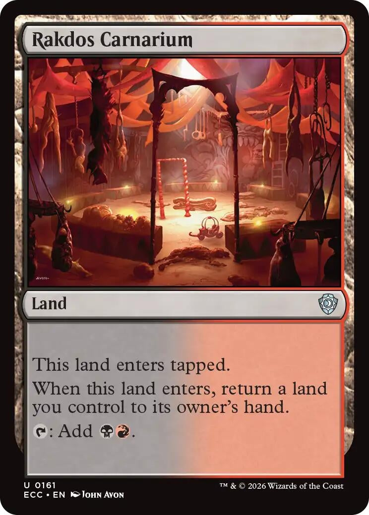 Image for Rakdos Carnarium (161) (Lorwyn Eclipsed) - Magic: The Gathering