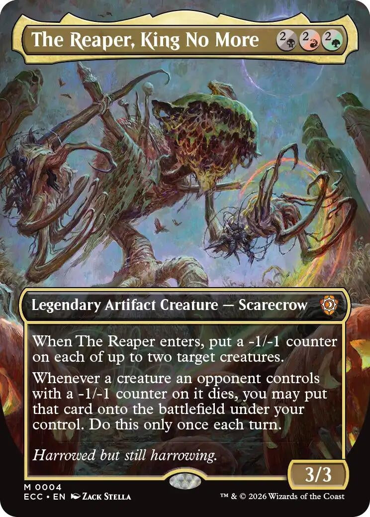 Image for The Reaper, King No More (Borderless) (4) (Lorwyn Eclipsed) - Magic: The Gathering
