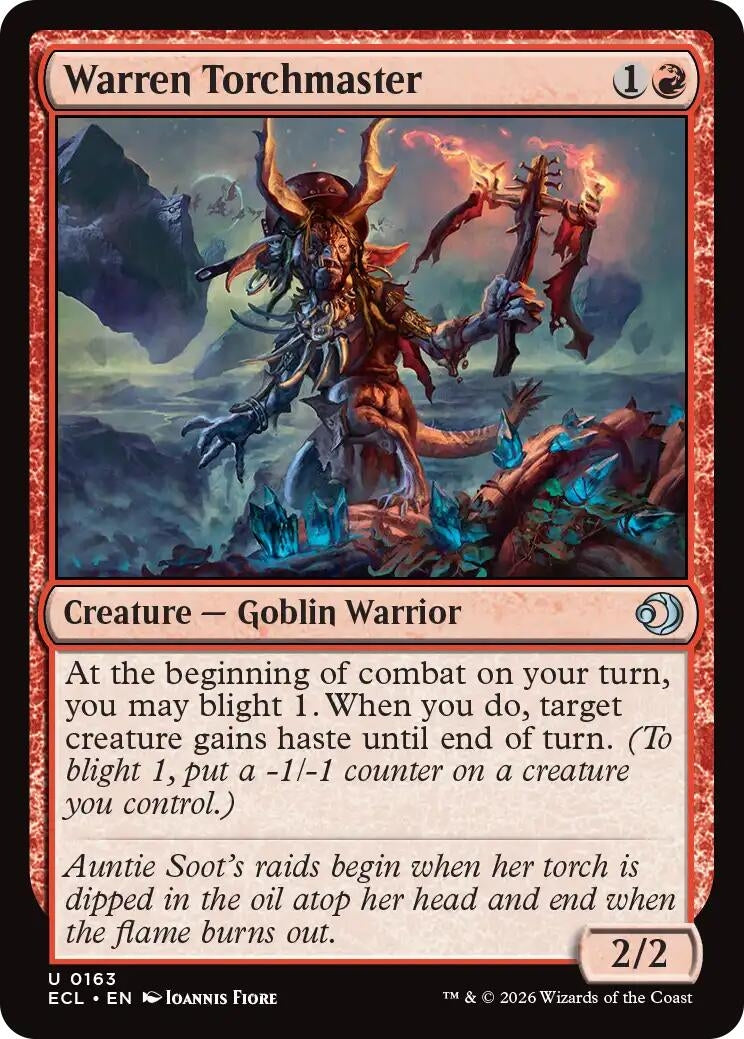 Image for Warren Torchmaster (163) (Lorwyn Eclipsed) - Magic: The Gathering