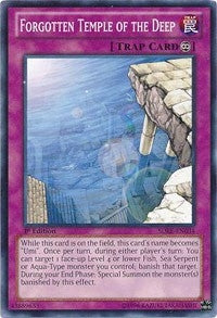 Forgotten Temple of the Deep (34) (SDRE) - YuGiOh Single