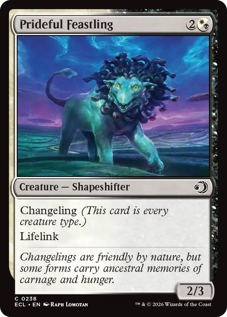 Image for Prideful Feastling (238) (Lorwyn Eclipsed) - Magic: The Gathering