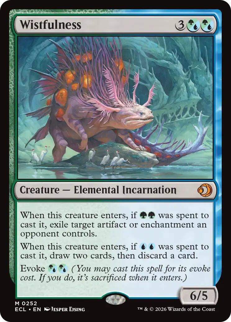 Image for Wistfulness (252) (Lorwyn Eclipsed) - Magic: The Gathering