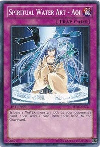 Spiritual Water Art - Aoi (37) (SDRE) - YuGiOh Single