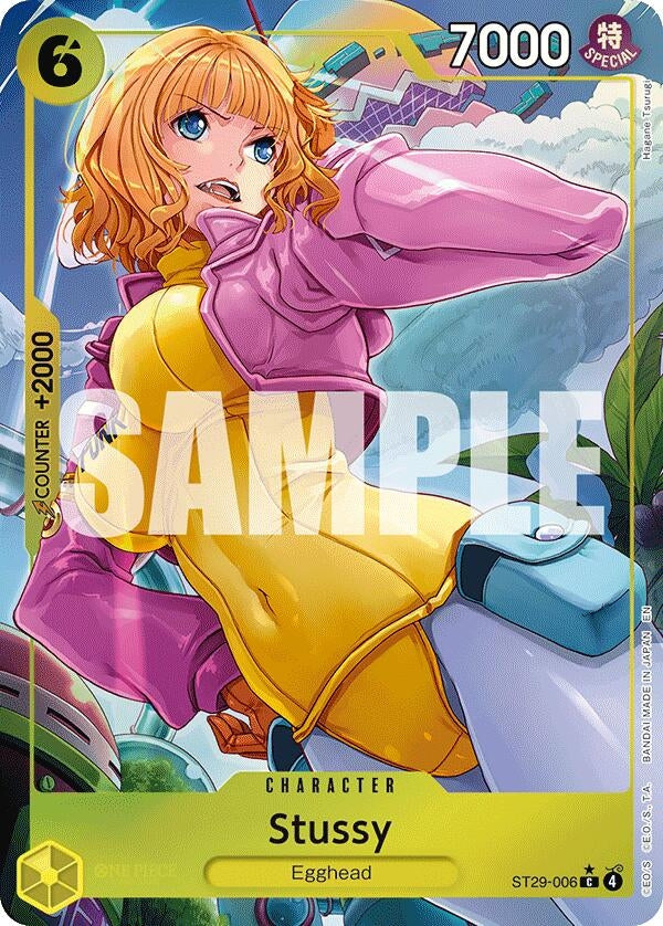 Image for Stussy (Full Art) (ST29-006) (Starter Deck 29: Egghead) - One Piece Card Game