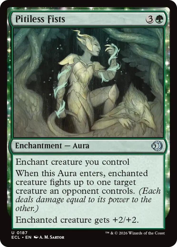 Image for Pitiless Fists (187) (Lorwyn Eclipsed) - Magic: The Gathering