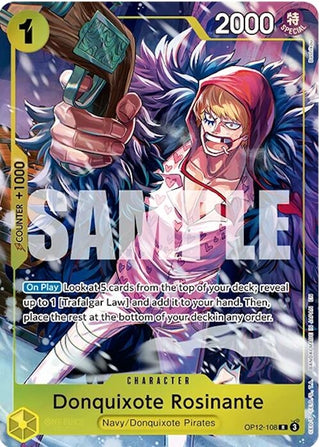 Image for Donquixote Rosinante (Illustration Box Vol.6) (OP12-108) (One Piece Promotion Cards) - One Piece Card Game