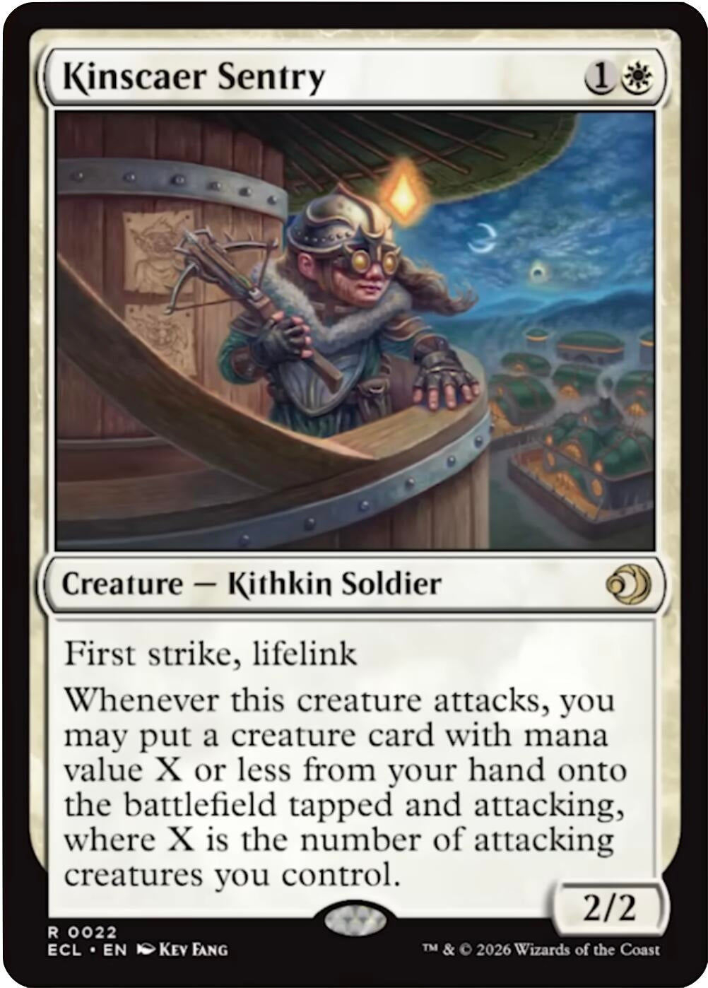 Image for Kinscaer Sentry (22) (Lorwyn Eclipsed) - Magic: The Gathering
