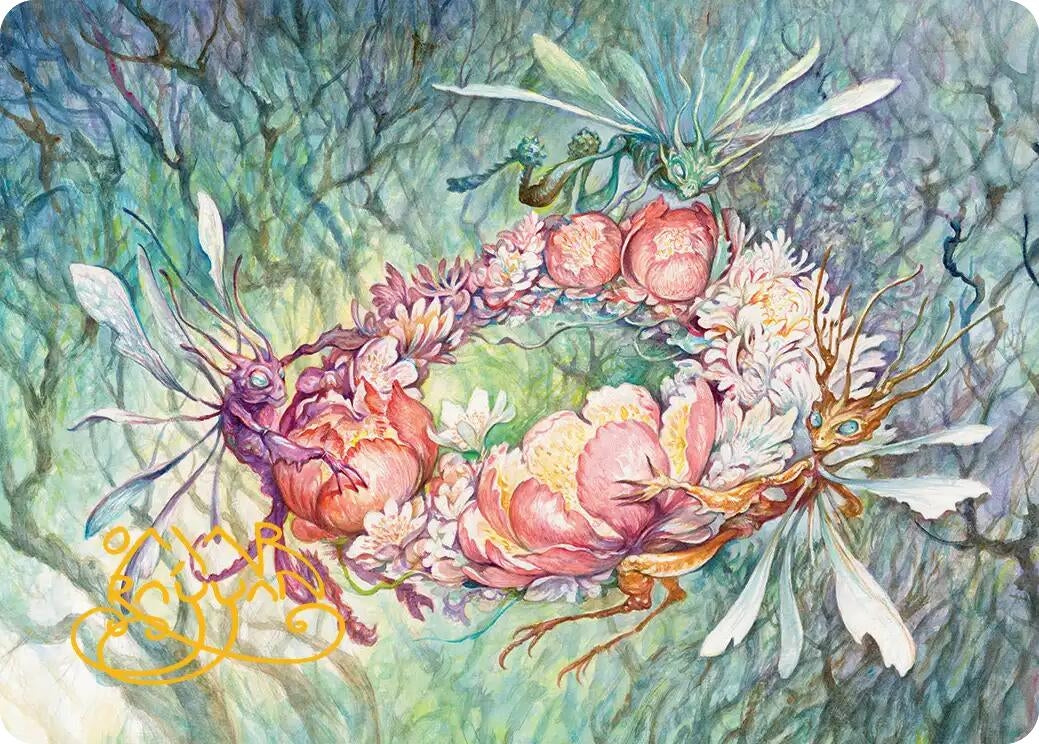 Image for Grave Venerations Art Card (Gold-Stamped Signature) (46) (Lorwyn Eclipsed) - Magic: The Gathering