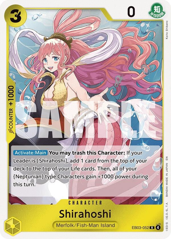 Image for Shirahoshi (EB03-052) (Extra Booster: One Piece Heroines Edition) - One Piece Card Game