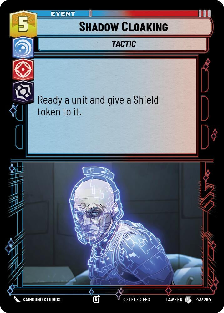 Image for Shadow Cloaking (43/264) (A Lawless Time) - Star Wars: Unlimited
