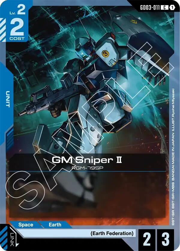 Image for GM Sniper II (GD03-011) (Steel Requiem) - Gundam Card Game