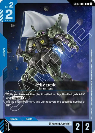 Image for Hizack (GD03-013) (Steel Requiem) - Gundam Card Game