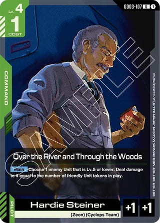 Image for Over the River and Through the Woods (GD03-107) (Steel Requiem) - Gundam Card Game