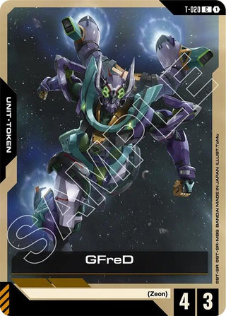 Image for GFreD (T-020) (T-020) (Steel Requiem) - Gundam Card Game