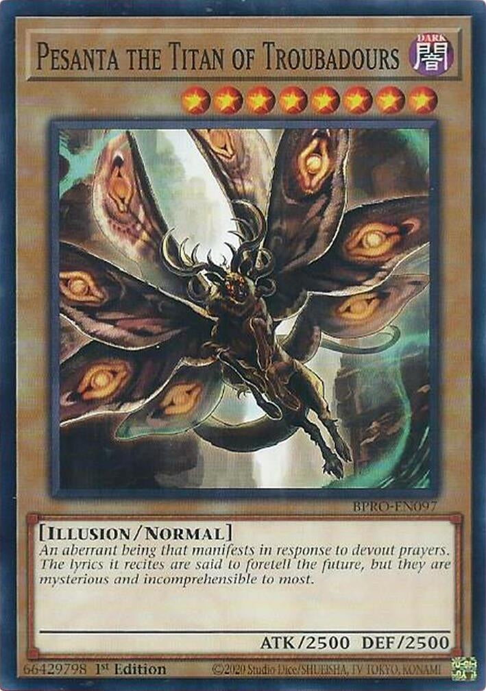 Pesanta the Titan of Troubadours (BPRO-EN097) (Burst Protocol)