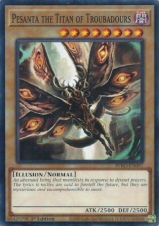 Pesanta the Titan of Troubadours (BPRO-EN097) (Burst Protocol)