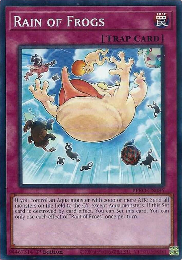 Rain of Frogs (BPRO-EN086) (Burst Protocol)