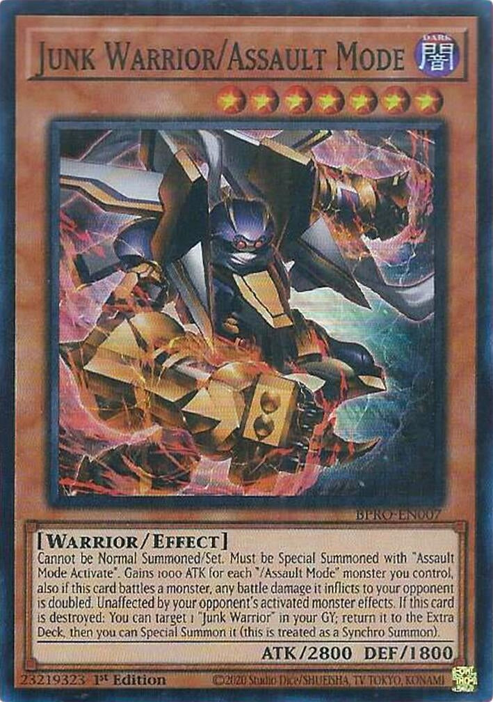 Junk Warrior/Assault Mode (BPRO-EN007) (Burst Protocol)
