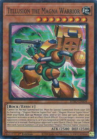Tellusrion the Magna Warrior (BPRO-EN004) (Burst Protocol)