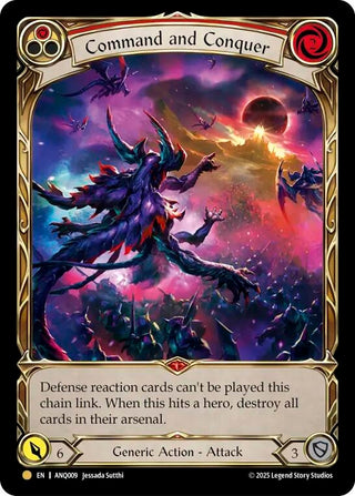 Image for Command and Conquer (ANQ009) (Compendium of Rathe - Antiquity Pack) - Flesh and Blood TCG