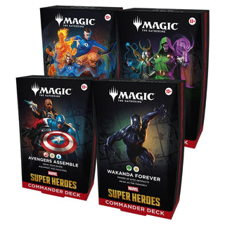 Image for Marvel Super Heroes Commander Deck Case - Magic: The Gathering