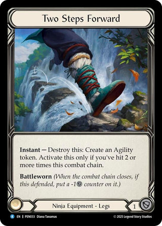 Image for Two Steps Forward (PEN033) (Compendium of Rathe) - Flesh and Blood TCG